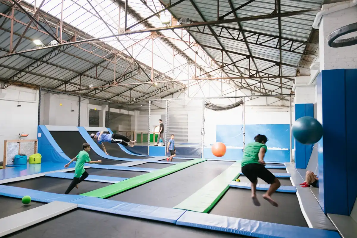Zone trampoline